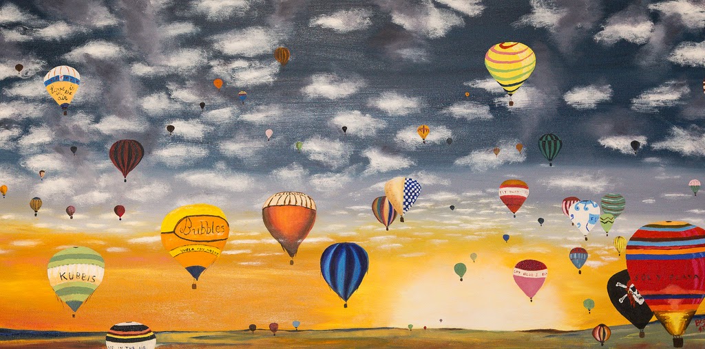 Flying · 100 × 50 cm · Óleo sobre lienzo