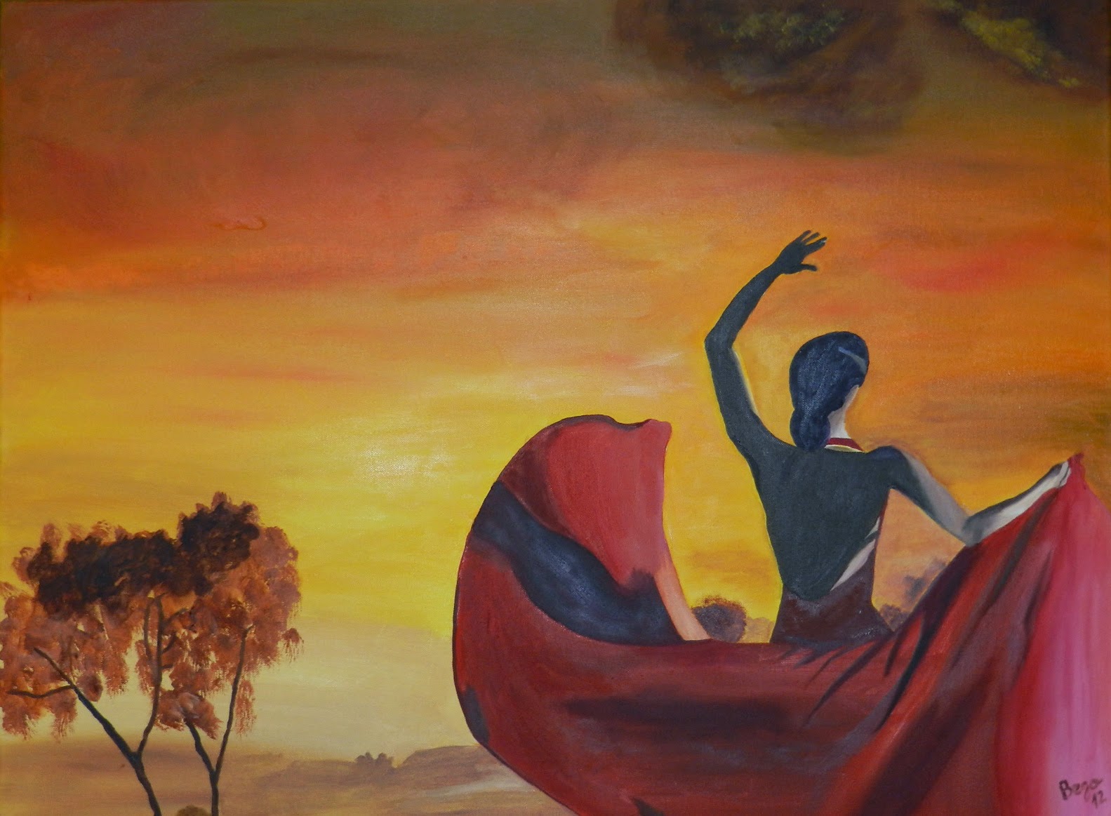 Carmen Carmen · 60 × 50 cm · Óleo sobre lienzo