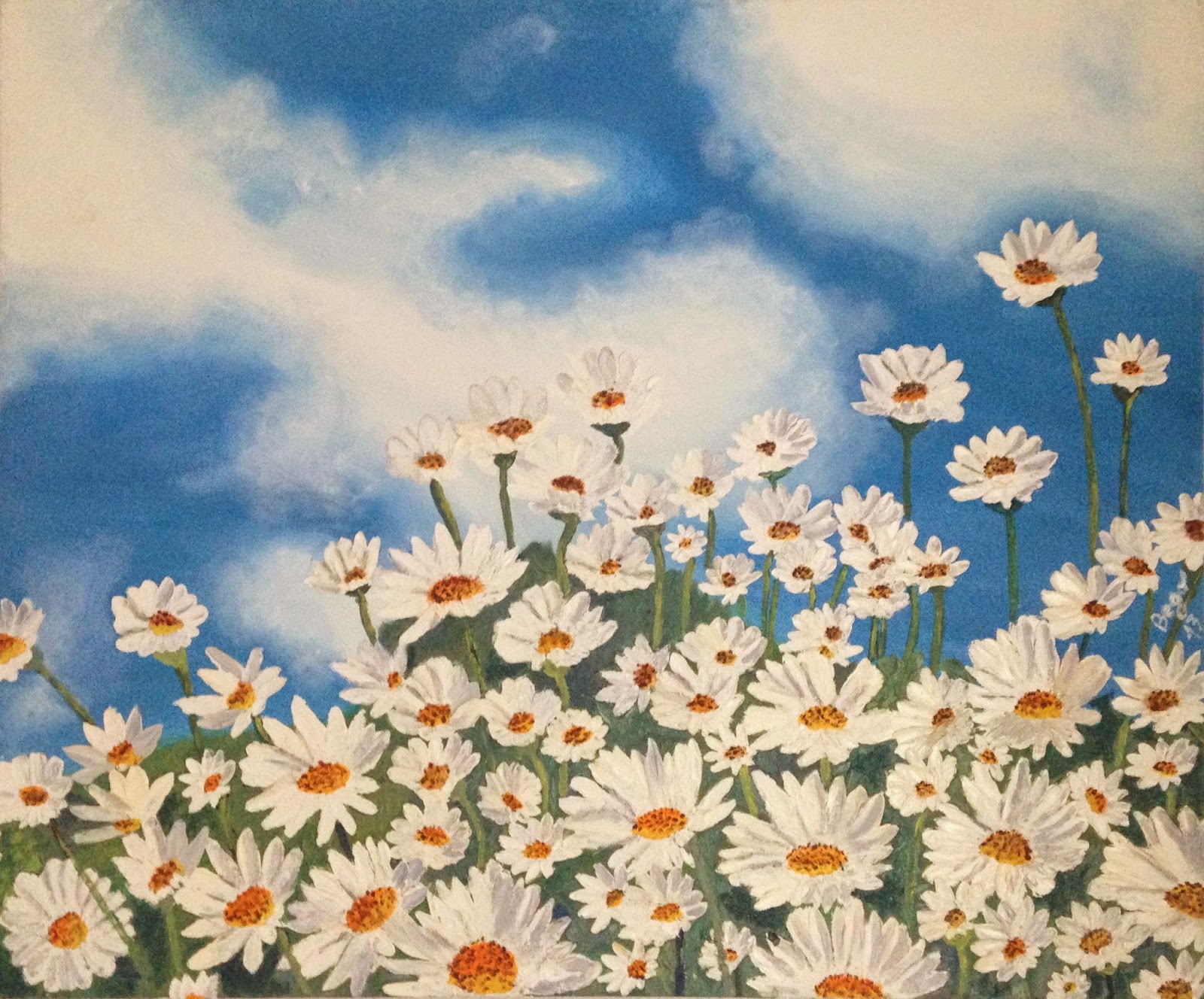 Sara si, Sara no, Sara si, Sara no · 60 × 50 cm · Óleo sobre lienzo